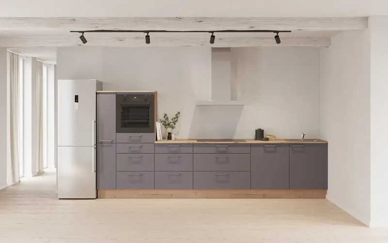Kuechenhus24 Küchen-Zeile 360 cm mit E-Geräten Planung 18 0