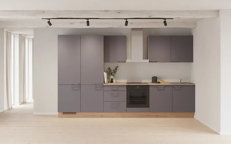 Kuechenhus24 Küchen-Zeile 360 cm mit E-Geräten Planung 4 0