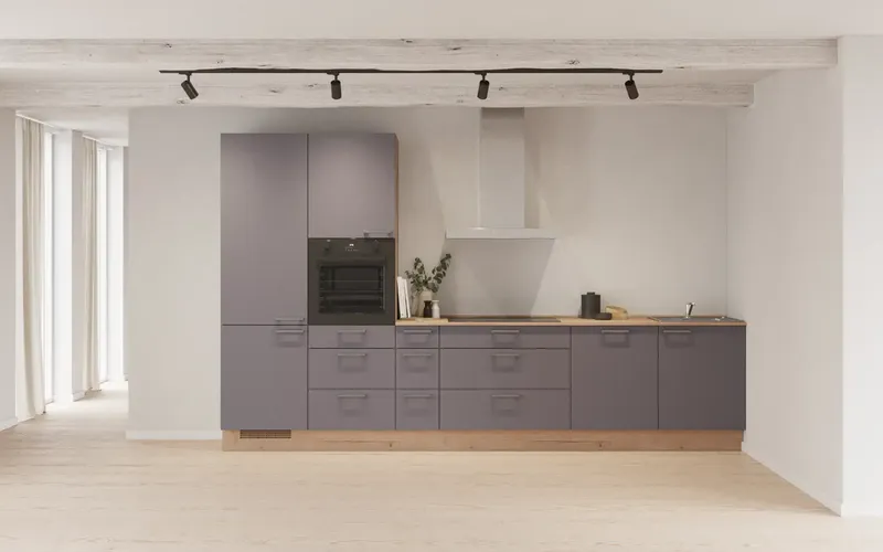 Kuechenhus24 Küchen-Zeile 360 cm mit E-Geräten Planung 9 0