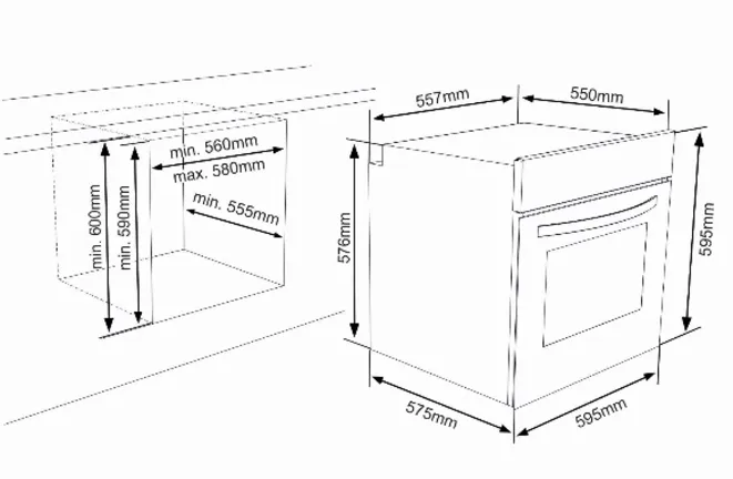 LAURUS Einbauherd LEH5 LEH5 Kuechenhus24 LAURUS Einbauherd LEH5 LEH5 1