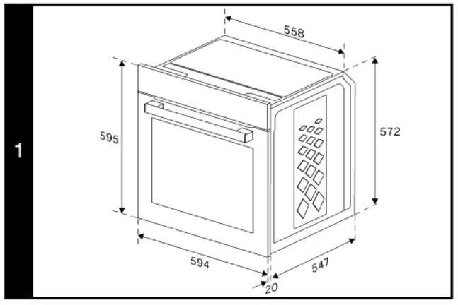 BEKO Einbauherd BBUM113N1X mit Hydrolyse  Edelstahl BBUM113N1X Kuechenhus24 BEKO Einbauherd BBUM113N1X mit Hydrolyse  Edelstahl BBUM113N1X 1