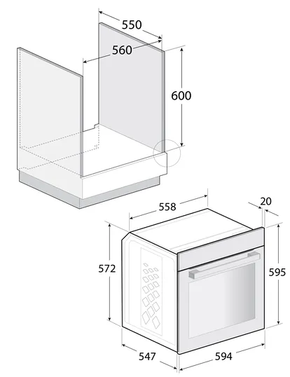 BEKO Einbauherd BBUM113N1X mit Hydrolyse  Edelstahl BBUM113N1X Kuechenhus24 BEKO Einbauherd BBUM113N1X mit Hydrolyse  Edelstahl BBUM113N1X 2