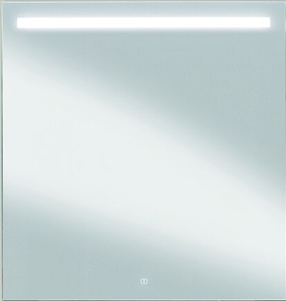 Kuechenhus24 Spiegel mit horizontalem LED- Lichtfenster SPLH60 0