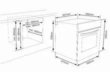 Kuechenhus24 LAURUS Einbauherd LEH5 LEH5 1