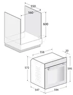 Kuechenhus24 BEKO Einbauherd BBUM113N1X mit Hydrolyse  Edelstahl BBUM113N1X 2